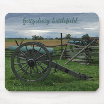 Gettysburg Battlefield Mousepad by forgetmenotphotos at Zazzle