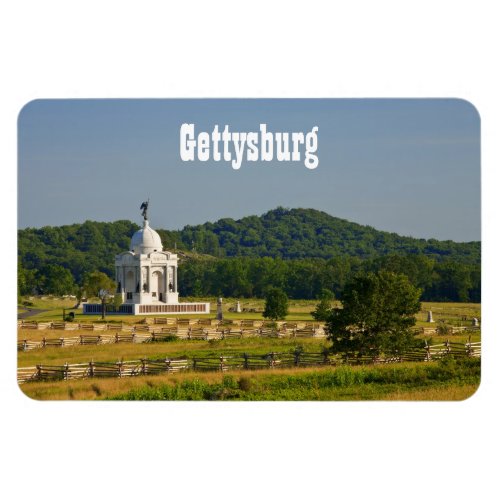 Gettysburg Battlefield  Premium Magnet