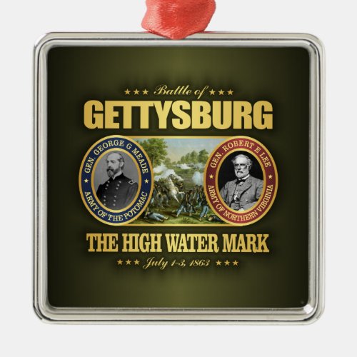 Gettysburg FH2 Metal Ornament