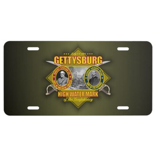 Gettysburg License Plate
