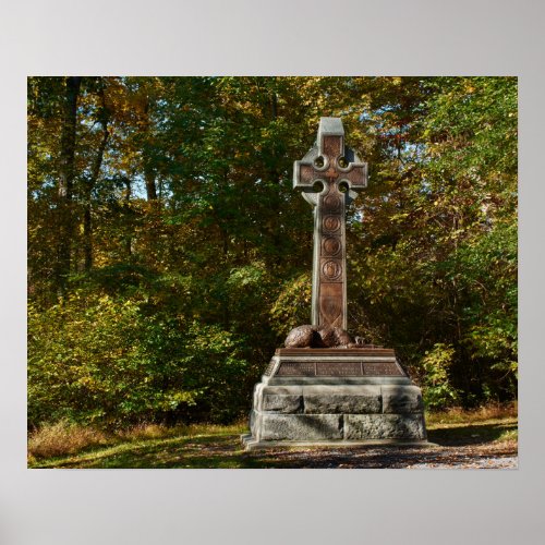 Gettysburg National Park Irish Brigade Memorial Poster