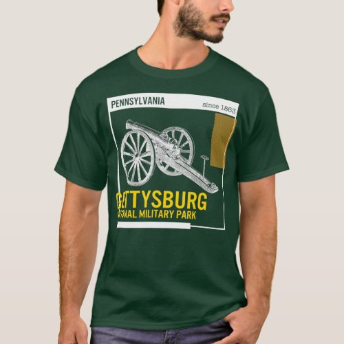 Gettysburg National Park Shirt Pennsylvania Since 