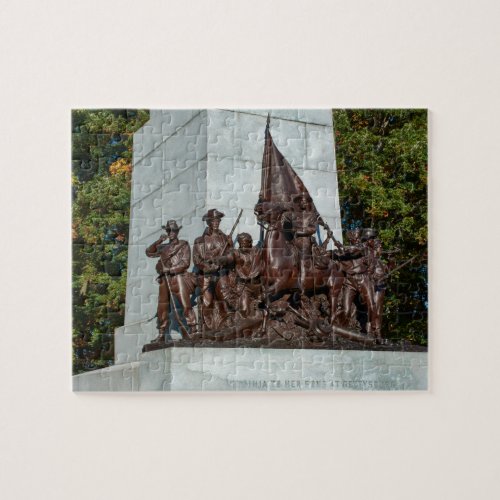 Gettysburg National Park Virginia Memorial Jigsaw Puzzle