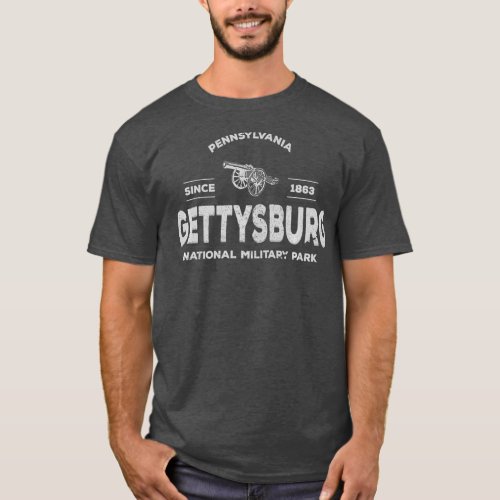 Gettysburg Park 1863 National Military Park T_Shirt