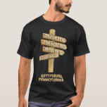 Gettysburg Pennsylvania American civil war  US T-Shirt