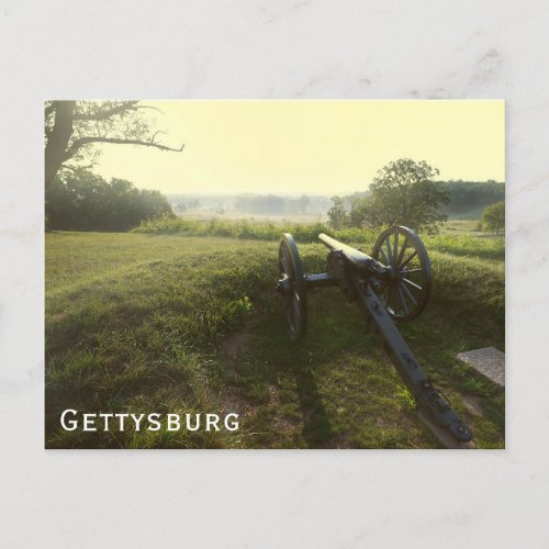 Gettysburg Pennsylvania Civil War Battlefield Postcard