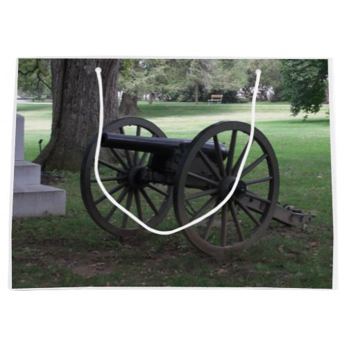 Gettysburg Pennsylvania Civil War Cannon Large Gift Bag