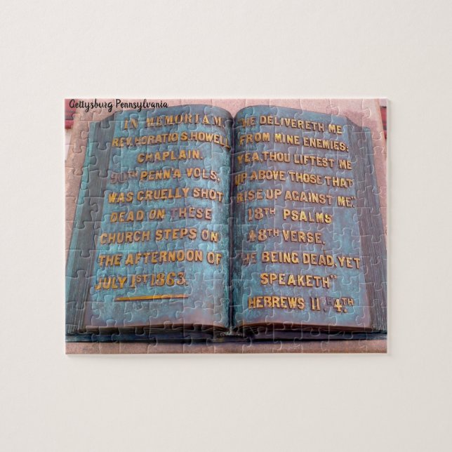 Gettysburg Pennsylvania Jigsaw Puzzle (Horizontal)