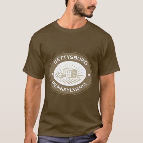 Gettysburg Pennysylvania logo T_Shirt