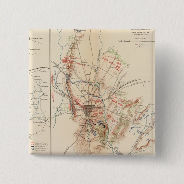 Gettysburg Pinback Button (Front)