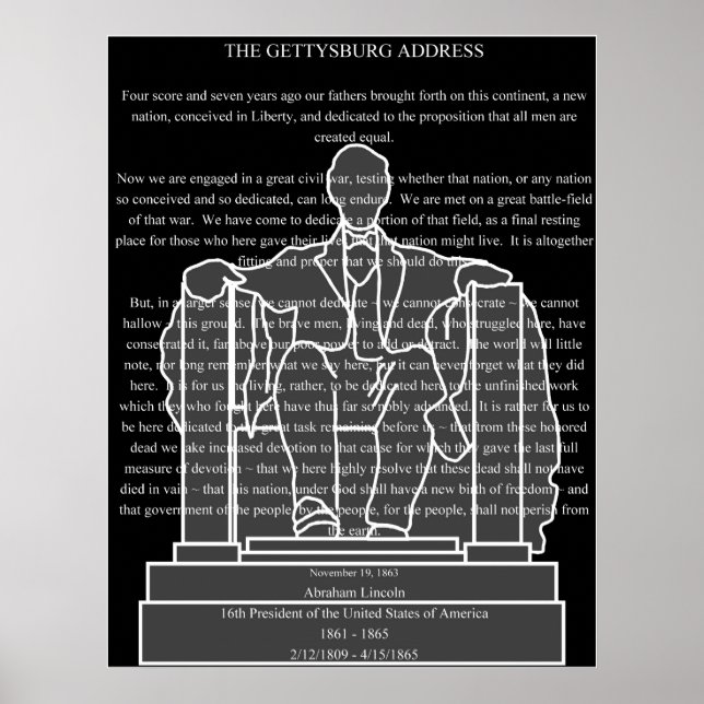 Gettysburg Poster (Front)