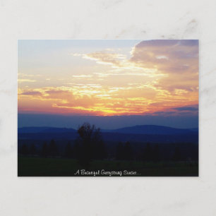 Gettysburg Sunset Postcard