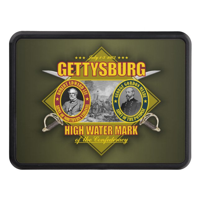 Gettysburg Trailer Hitch Cover (Front)