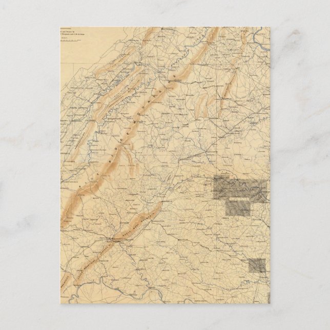 Gettysburg, Virginia Postcard (Front)