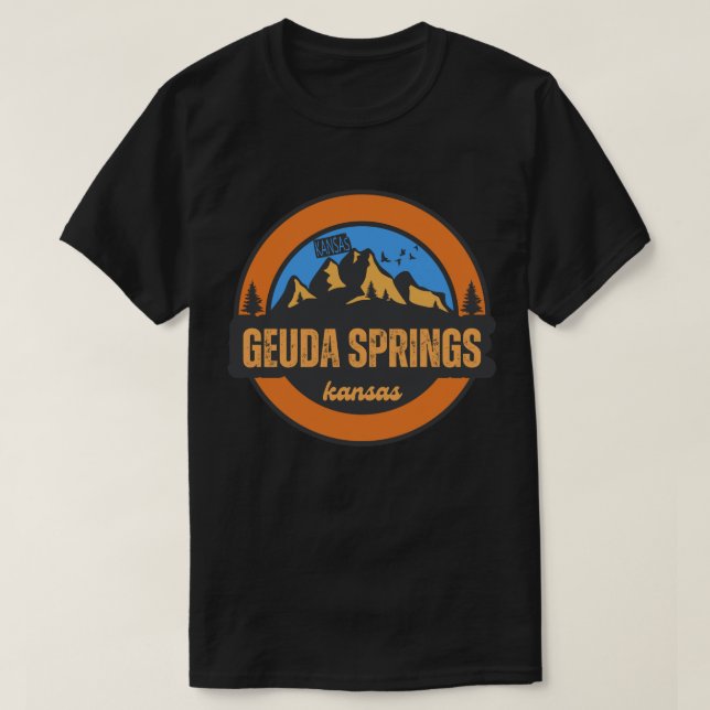 Geuda Springs, Kansas T-Shirt (Design Front)