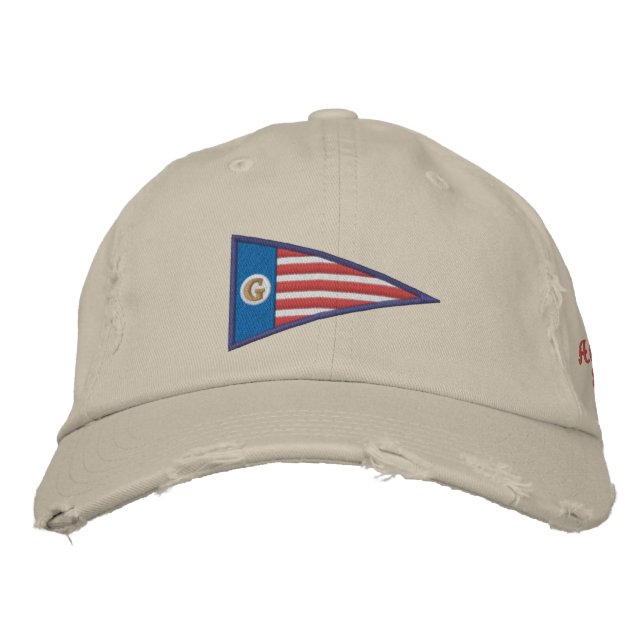 GEUEE Flag Series: America Embroidered Baseball Cap (Front)
