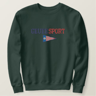 GEUEE Flag Series: America Embroidered Sweatshirt
