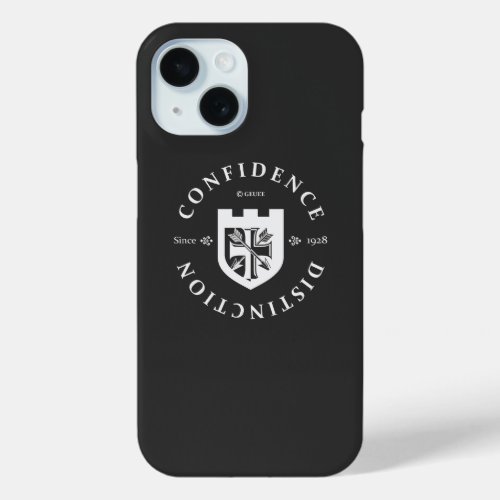 GEUEE Vintage Knight Series iPhone 15 Case