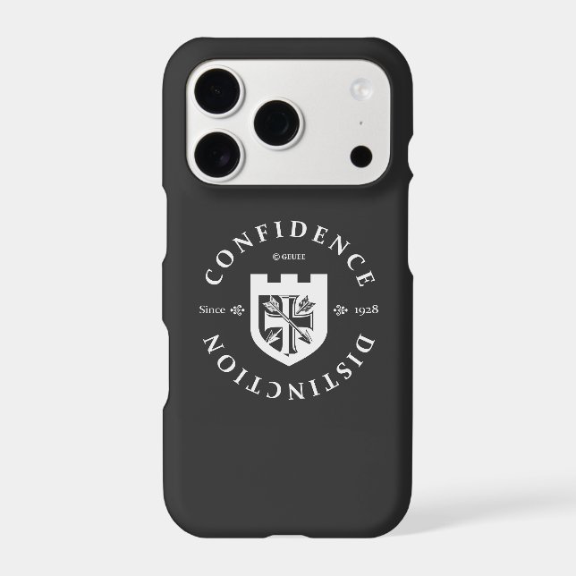GEUEE Vintage Knight Series Case-Mate iPhone Case (Back)