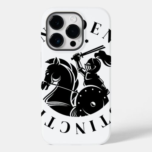 GEUEE Vintage Knight Series Case-Mate iPhone 14 Pro Case