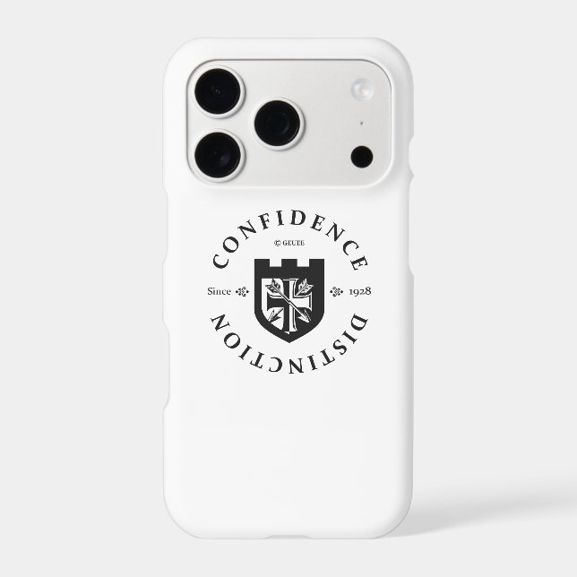 GEUEE Vintage Knight Series Case-Mate iPhone Case (Back)