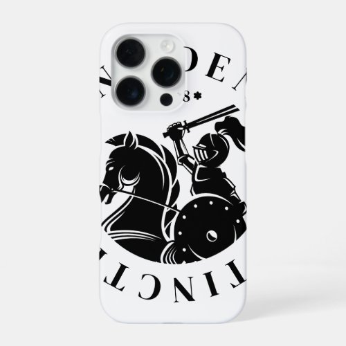 GEUEE Vintage Knight Series iPhone 16 Pro Case