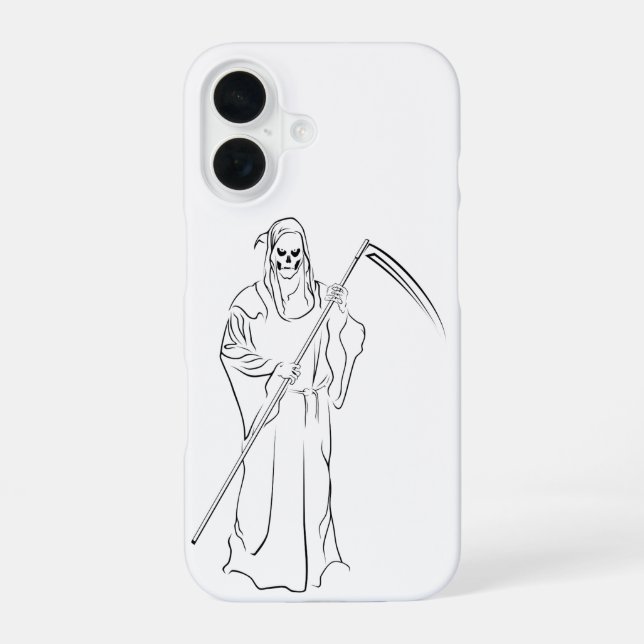 Gevatter/Godfather/Grim Iphone Case (Back)