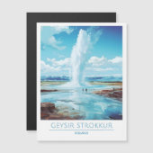 Geysir Strokkur Iceland Vintage Travel (Front/Back)