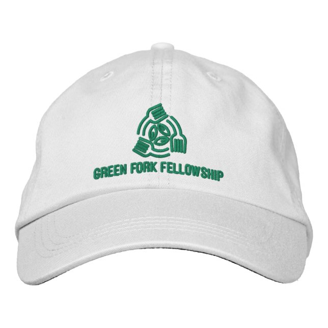 GFF Embroidered Hat - White (Front)