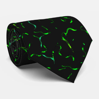 gfp worms neck tie