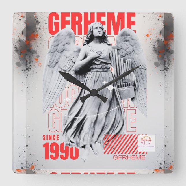 Gfrheme 1999 T-Shirt Square Wall Clock (Front)
