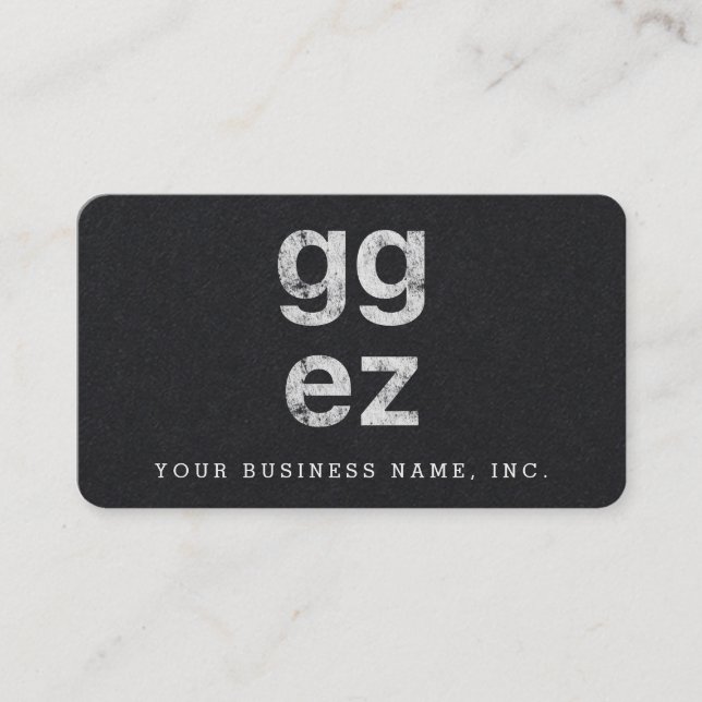 gg ez business card (Front)