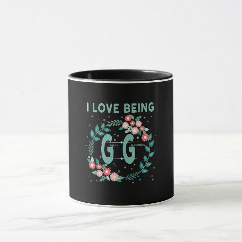 gg  i love being gigi great grandmor  gift mug