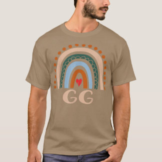 GG Rainbow Grandma Cute Mothers Day Funny GG  T-Shirt