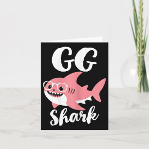 Gg Shark Mother's Day Grandma Funny Card