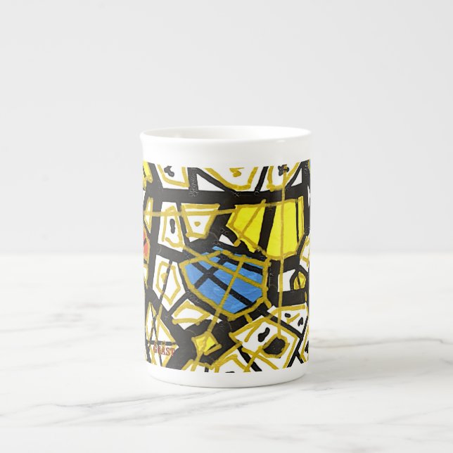 GGAST Gold Series - Elegant Porcelain Mug  (Front)