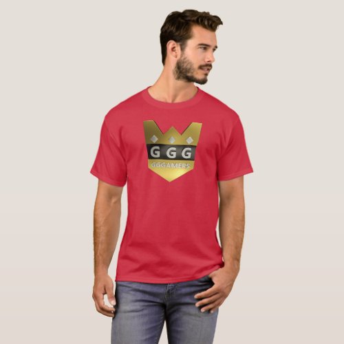 GGG _ GG gamer silvergold crown T_Shirt