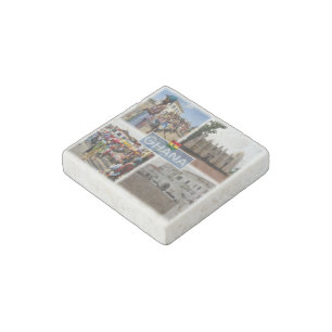 GH Ghana - Larabanga - Ewe People in Ghana - Stone Magnet