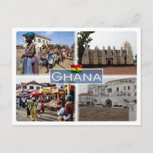 GH Ghana _ Postcard