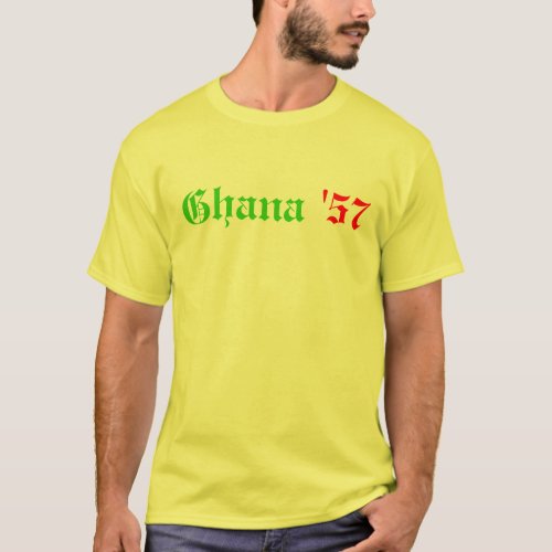 Ghana 57 T_Shirt