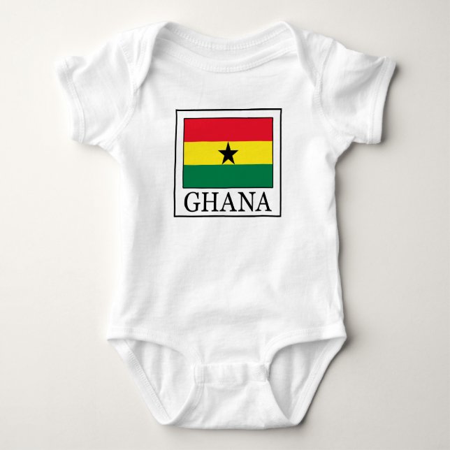 Ghana Baby Bodysuit (Front)