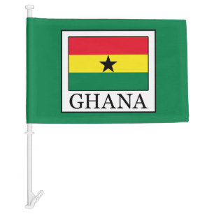 Ghana Car Flag