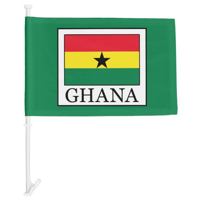 Ghana Car Flag (Front)