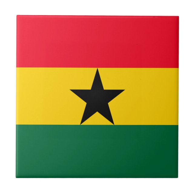 Ghana Ceramic Tile (Front)