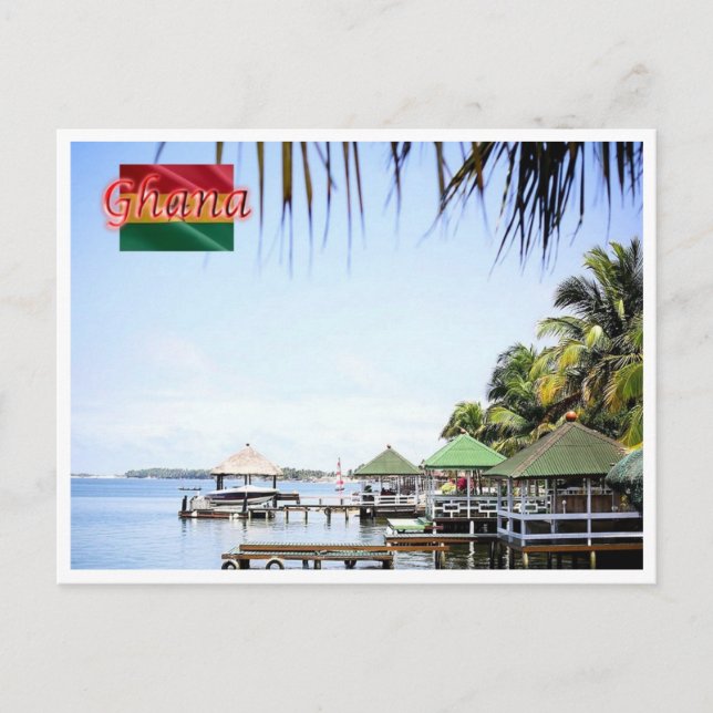 Ghana - Coast of Ghana - Postcard (Front)