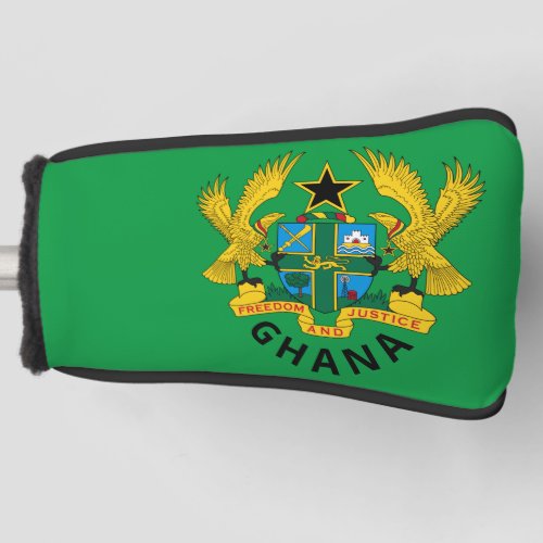 Ghana coat of arms golf head cover