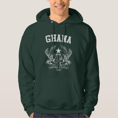 Ghana Coat of Arms Hoodie