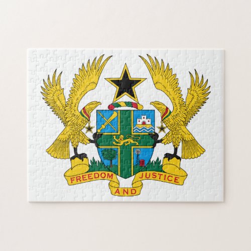 Ghana Coat of Arms Jigsaw Puzzle