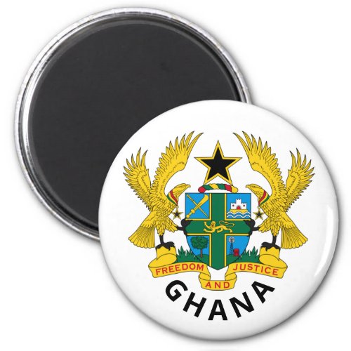 Ghana coat of arms magnet