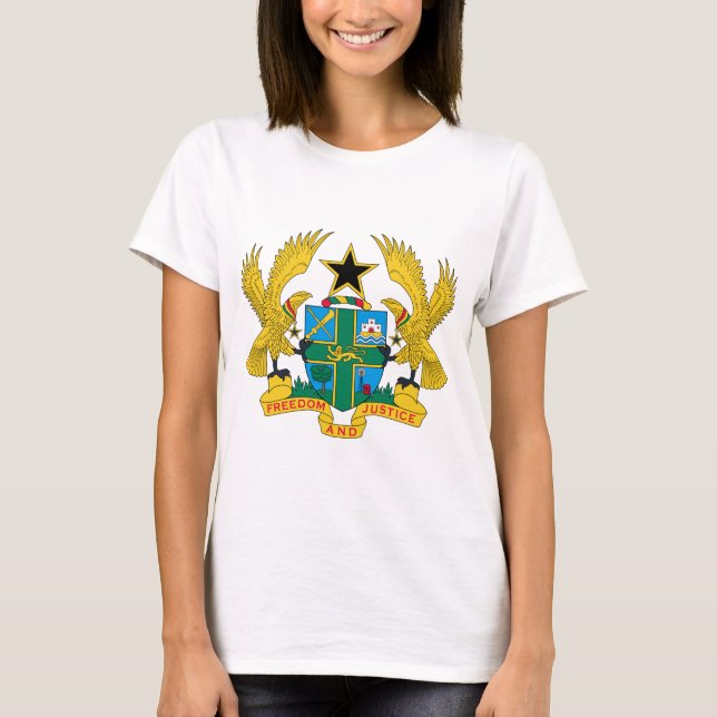 Ghana Coat of Arms T-Shirt (Front)